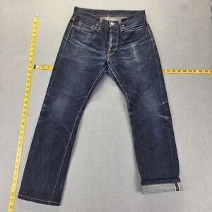 Flat Head Jeans Mens Selvedge Slim Straight Made in Japan Honeycomb‎ Fits 27x27